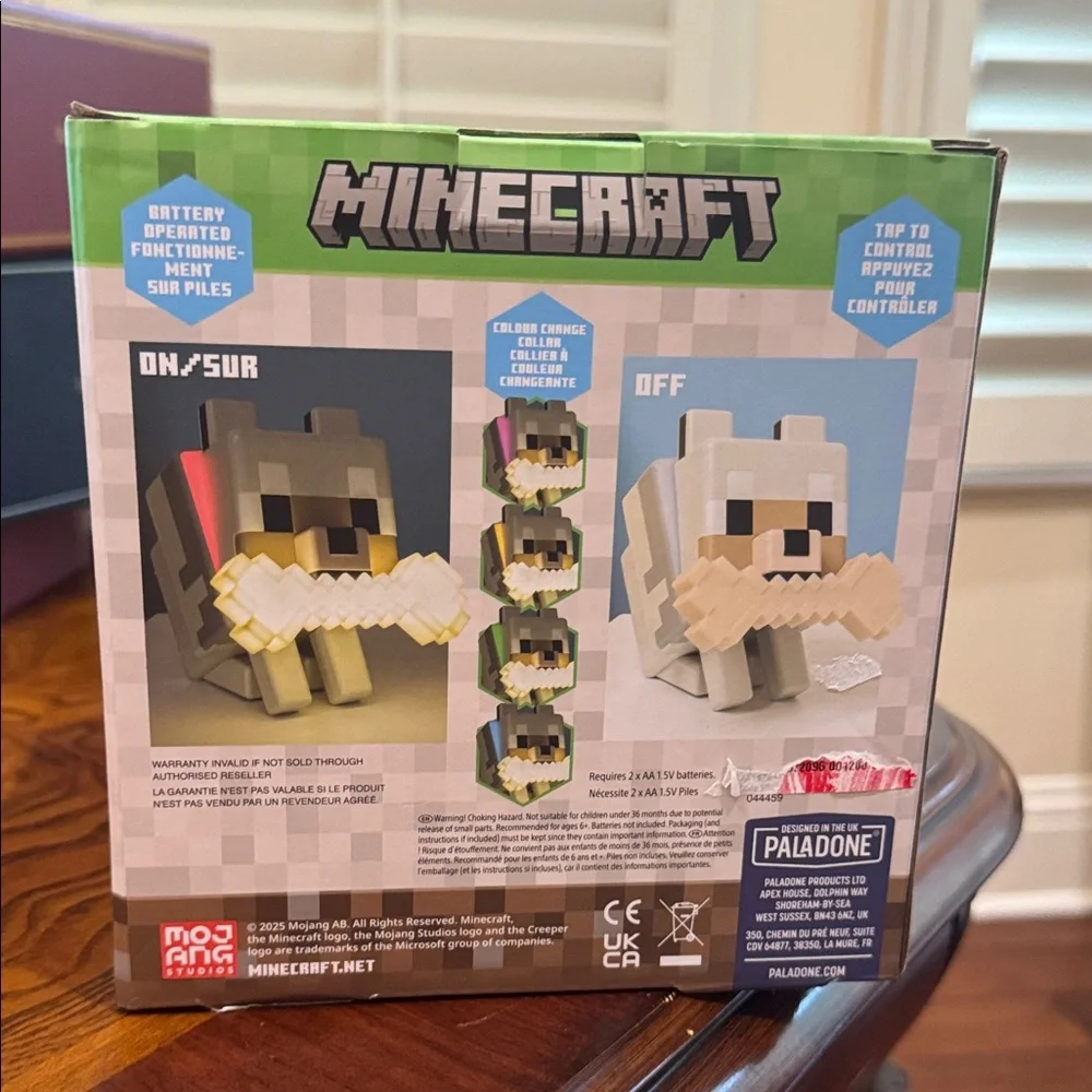 Glo Buddies Minecraft Wolf Light - Picture 4 of 7